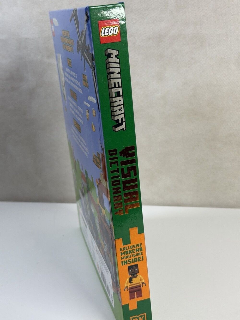 LEGO Minecraft Visual Dictionary Hardcover DK Book w/ Exclusive Minifigure NEW - Picture 4 of 5